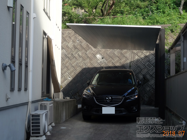 広島県広島市ののカーポート カーポートSC 積雪対応20cm 施工例