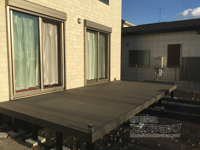 神奈川県厚木市ののウッドデッキ リウッドデッキ 200 施工例