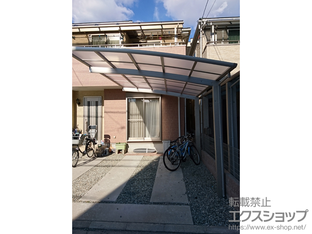 兵庫県尼崎市ののカーポート レイナポートグラン　積雪〜20cm対応 施工例