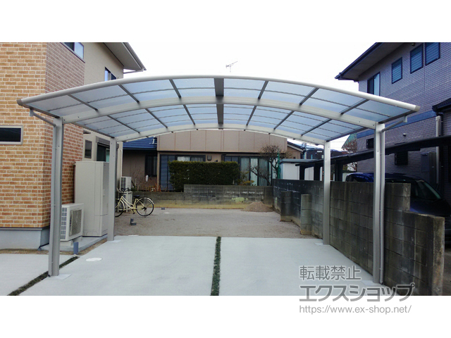 福岡県春日市ののカーポート レイナツインポートグラン　積雪〜20cm対応 施工例