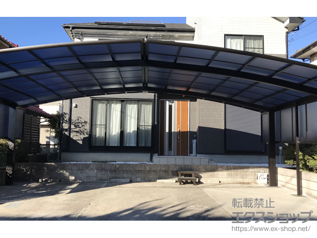 千葉県市原市ののカーポート レイナトリプルポートグラン　積雪〜20cm対応 施工例