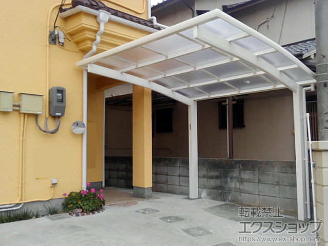 兵庫県高砂市ののカーポート レイナポートグラン　積雪〜20cm対応 施工例