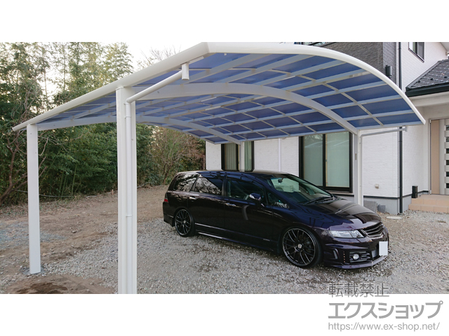 群馬県高崎市ののカーポート レイナツインポートグラン　積雪〜20cm対応 施工例