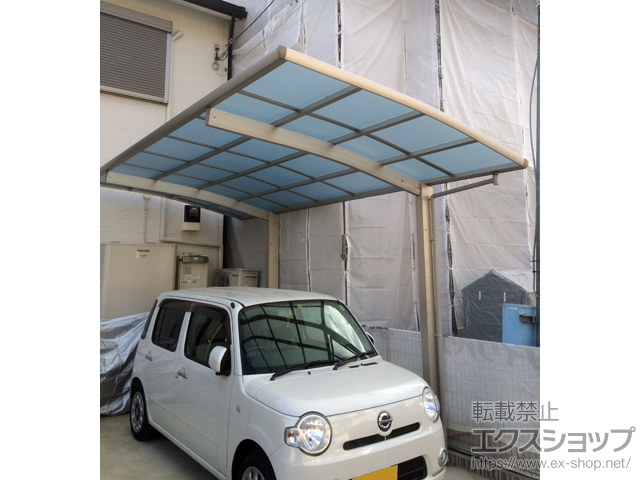 京都府長岡京市ののカーポート レイナポートグラン　積雪〜20cm対応 施工例