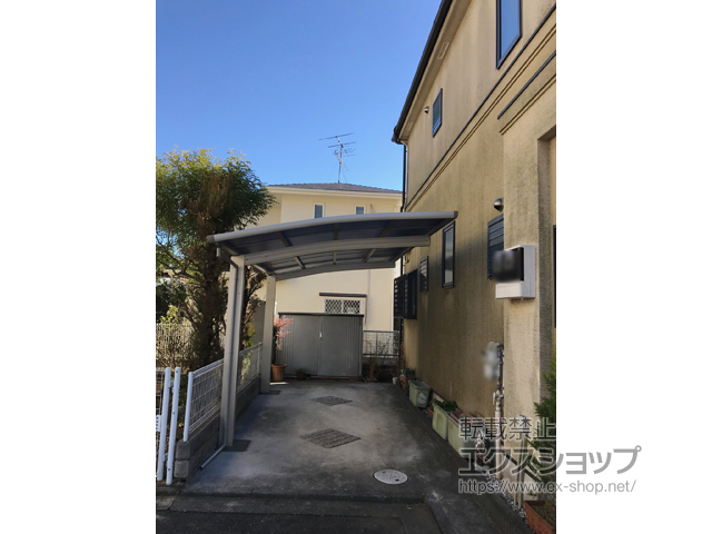 東京都小金井市ののカーポート レイナポートグラン　積雪〜20cm対応 施工例