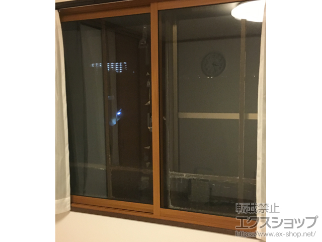 大阪府和泉市のの二重窓（内窓） インプラス ダストバリア仕様 引違い窓 2枚建 施工例