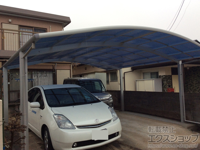 熊本県熊本市ののカーポート レイナツインポートグラン　積雪〜20cm対応 施工例