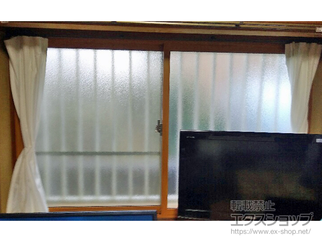 千葉県佐倉市のの二重窓（内窓） インプラス ダストバリア仕様 引違い窓 2枚建 施工例