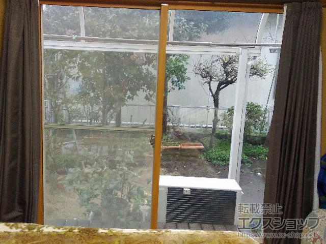 千葉県佐倉市のの二重窓（内窓） インプラス ダストバリア仕様 引違い窓 2枚建 施工例