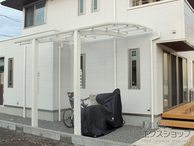 静岡県焼津市ののカーポート レイナポートグラン　積雪〜20cm対応 施工例