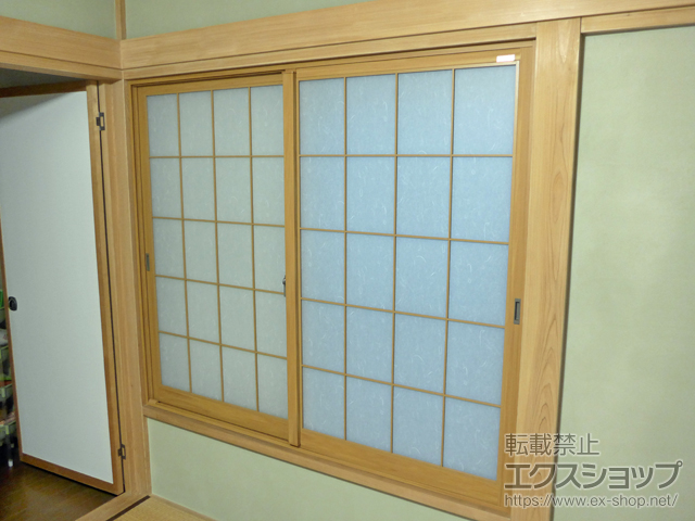 愛知県名古屋市のの二重窓（内窓） インプラス ダストバリア仕様 引違い窓 2枚建 施工例