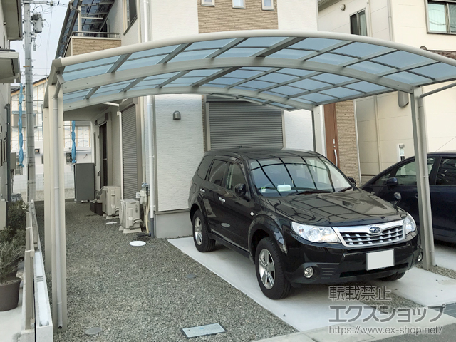 大阪府泉南郡田尻町ののカーポート レイナツインポートグラン　積雪〜20cm対応 施工例