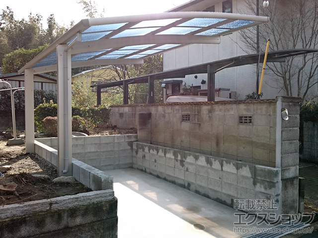 三重県津市ののカーポート レイナポートグラン　積雪〜20cm対応 施工例