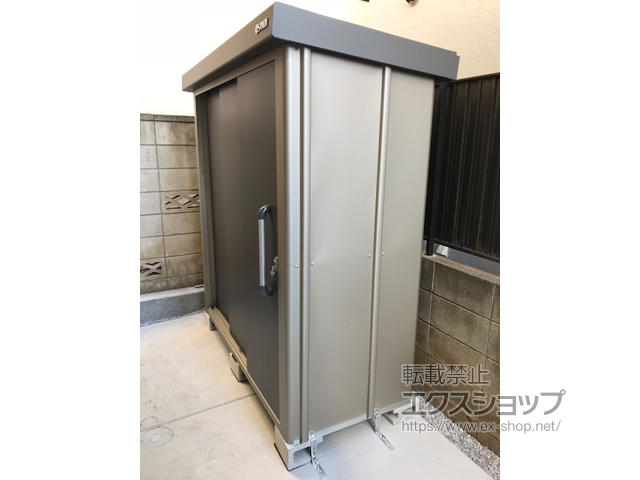 東京都豊島区のの物置・屋外倉庫 エスケーエイト SK8-50 一般型 1800×800×1940 SK8-50-GK 施工例