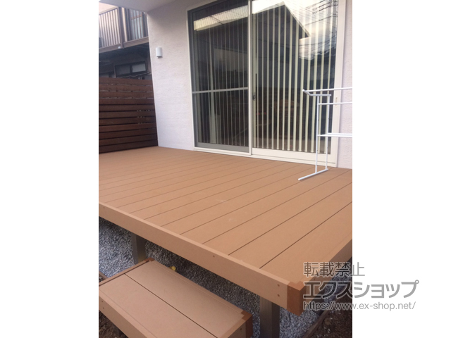 埼玉県さいたま市ののウッドデッキ リウッドデッキ 200 施工例