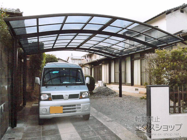福岡県小郡市ののカーポート レイナツインポートグラン　積雪〜20cm対応 施工例