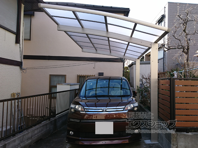 東京都北区ののカーポート レイナポートグラン　積雪〜20cm対応 施工例