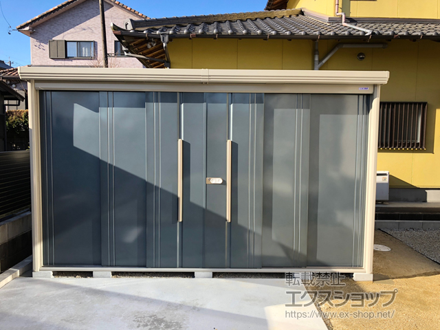 岐阜県多治見市のの物置・屋外倉庫 Mr.ストックマンダンディ 一般型 3600×2290×2110 ND-3622-J 施工例