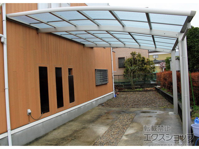 茨城県つくば市ののカーポート レイナベーカポートグラン　積雪〜20cm対応 施工例