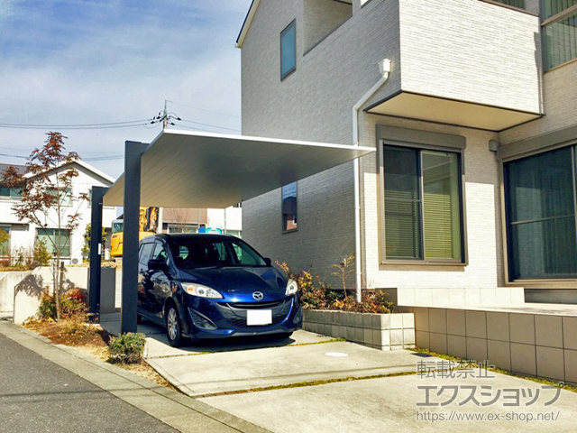 大阪府箕面市ののカーポート カーポートSC 積雪対応20cm 施工例