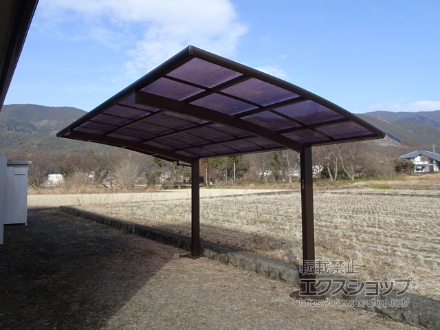 静岡県富士宮市ののカーポート レイナポートグラン　積雪〜20cm対応 施工例