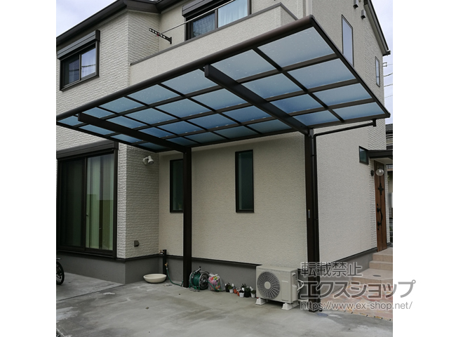 埼玉県蕨市ののカーポート エフルージュグラン　積雪〜20cm対応 施工例