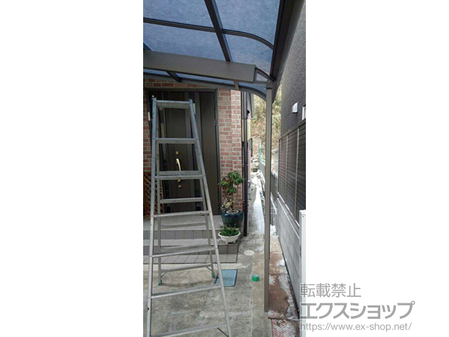 宮城県塩竈市のLIXIL リクシル（トステム）のカーポート レガーナポートシグマIII 積雪〜20cm対応 施工例