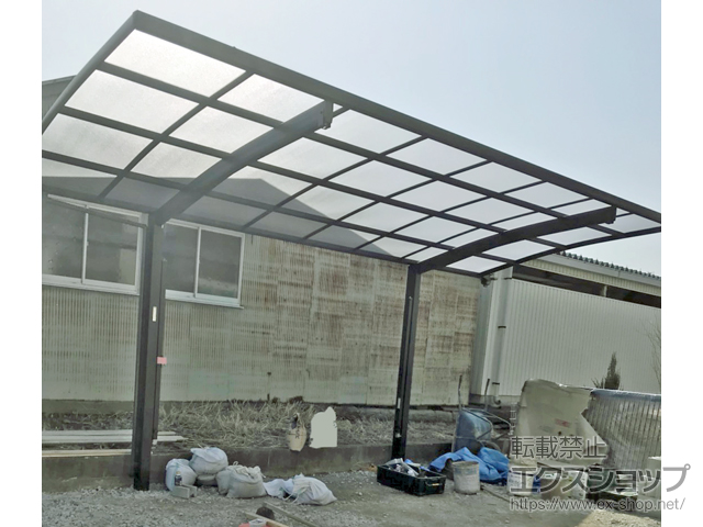 千葉県松戸市ののカーポート レイナポートグラン　積雪〜20cm対応 施工例