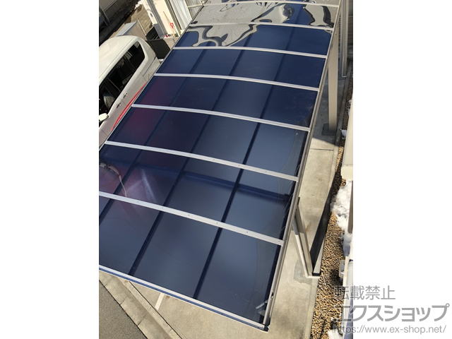 東京都町田市ののカーポート レイナポートグラン 延長　積雪〜20cm対応 施工例