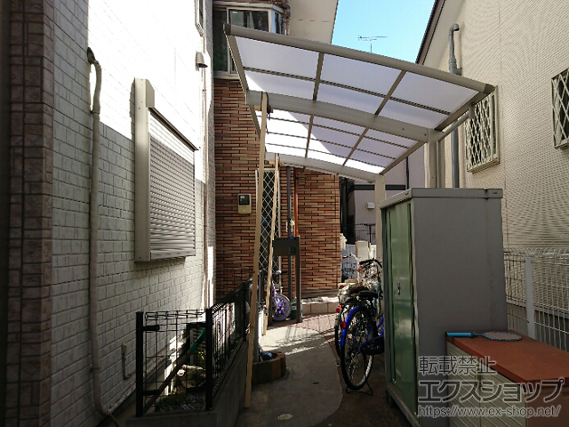 東京都足立区ののカーポート プレシオスポート 積雪〜20cm対応 施工例