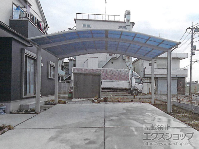 埼玉県朝霞市ののカーポート レイナツインポートグラン　積雪〜20cm対応 施工例