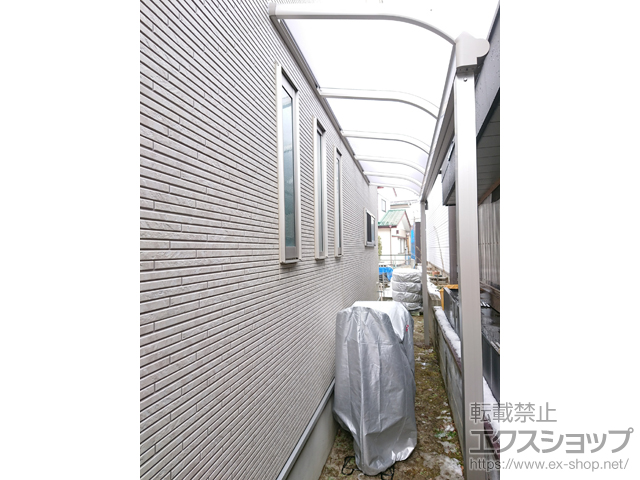 宮城県仙台市ののテラス屋根 ヴェクターテラス R型 テラスタイプ 単体 積雪〜20cm対応 施工例