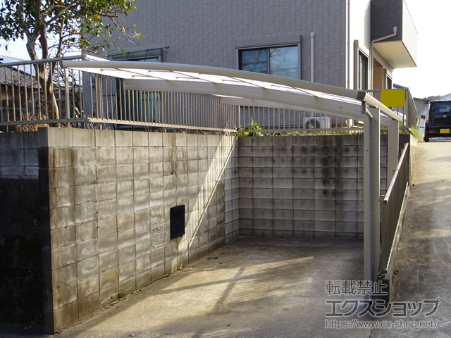 千葉県市原市ののカーポート レイナポートグラン　積雪〜20cm対応 施工例