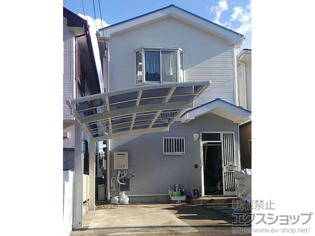 神奈川県相模原市ののカーポート レイナポートグラン　積雪〜20cm対応 施工例