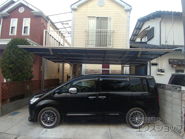 千葉県市川市ののカーポート ソリッドポート 積雪〜20cm対応 施工例