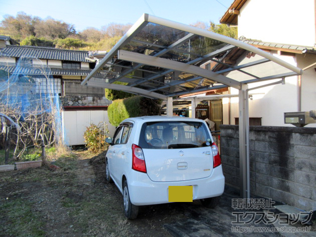 岡山県倉敷市ののカーポート レイナポートグラン　積雪〜20cm対応 施工例
