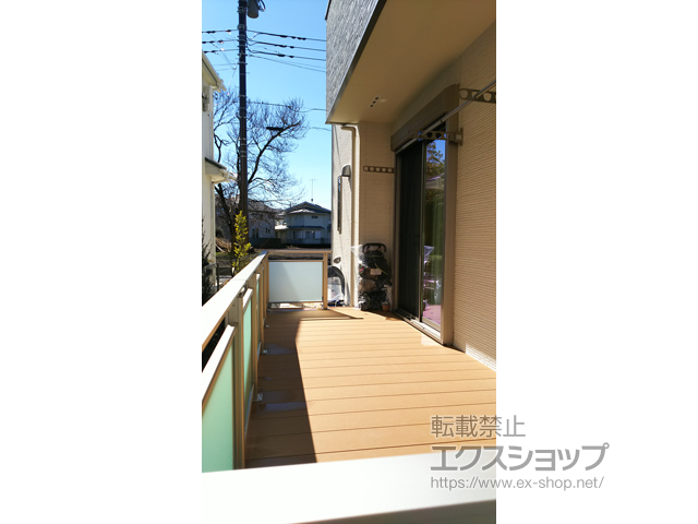 東京都西東京市ののウッドデッキ リウッドデッキ 200 施工例