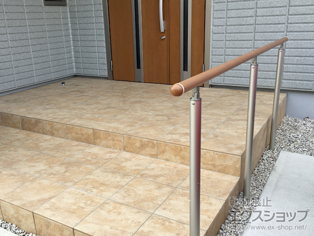 愛知県犬山市ののフェンス・柵 パルトナーUDフェンス1型(手すり) 自立タイプ 施工例