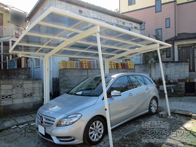 神奈川県横須賀市ののカーポート レイナポートグラン　積雪〜20cm対応 施工例