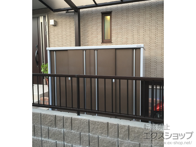 神奈川県横浜市のの物置・屋外倉庫 シンプリー 一般型 (MJX-219D-P-TB) 施工例