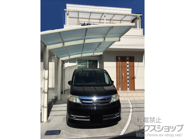 大阪府門真市ののカーポート レイナポートグラン　積雪〜20cm対応 施工例