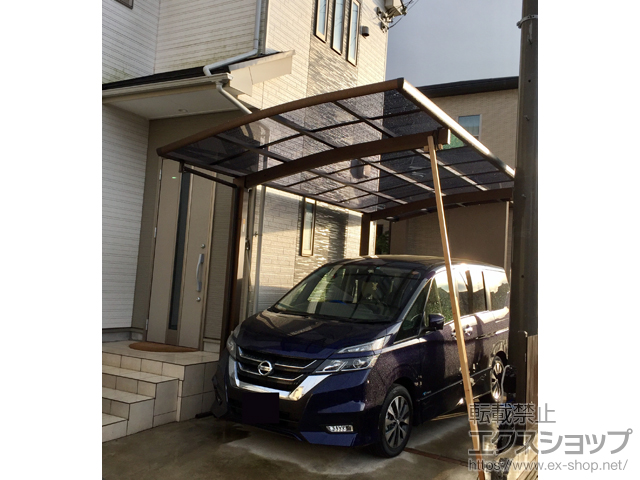 千葉県鎌ケ谷市ののカーポート レイナポートグラン　積雪〜20cm対応 施工例