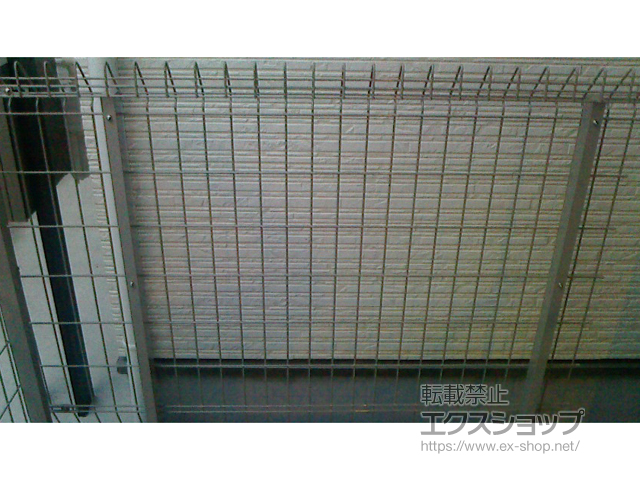 東京都大田区ののフェンス・柵 メッシュフェンス G10-R 自由柱 施工例