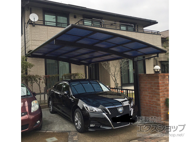 福岡県小郡市ののカーポート レイナポートグラン　積雪〜20cm対応 施工例