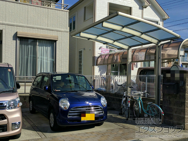 愛知県豊田市ののサイクルポート・駐輪場 レイナポートグランミニ 積雪〜20cm対応 施工例