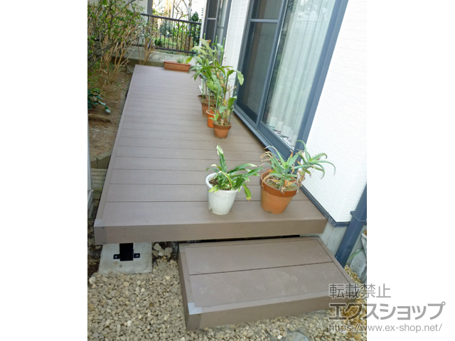 神奈川県横浜市ののウッドデッキ リウッドデッキ 200 施工例