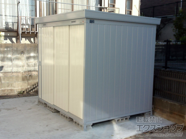 福岡県糟屋郡粕屋町のの物置・屋外倉庫 ネクスタ 一般型（NXN-40S-FW ） 施工例