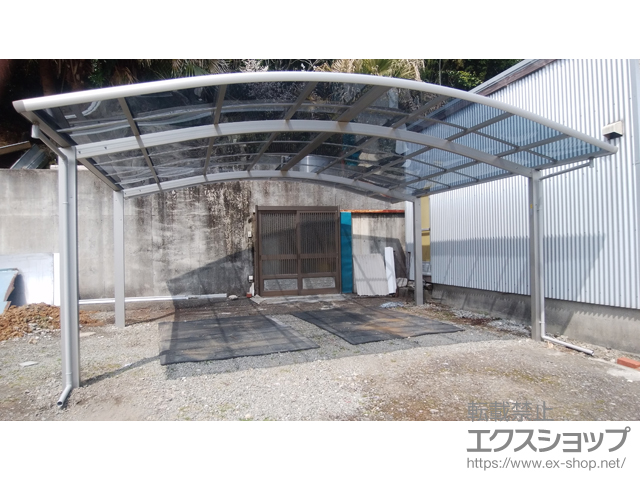 熊本県熊本市ののカーポート レイナツインポートグラン　積雪〜20cm対応 施工例