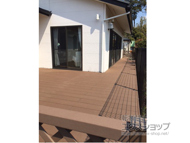 千葉県柏市ののウッドデッキ リウッドデッキ 200 施工例