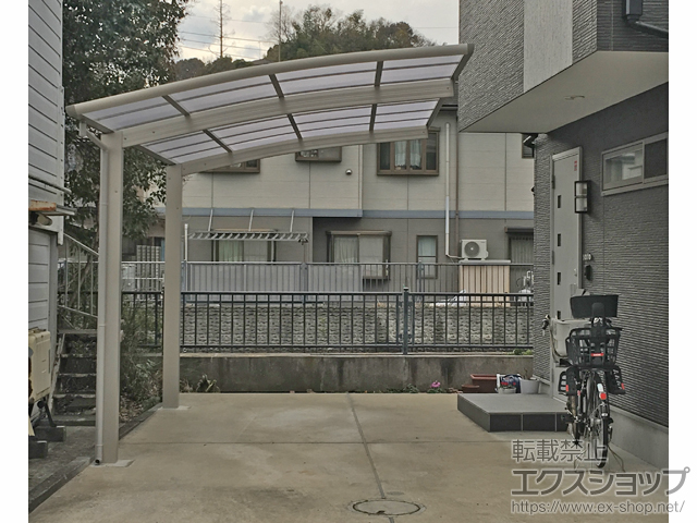 神奈川県横浜市ののカーポート レイナポートグラン 積雪〜20cm対応 施工例